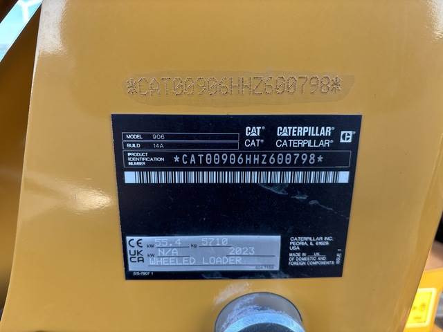 CAT 906 - 轮式装载机:图5 CAT 906 - 轮式装载机:图5