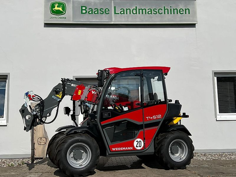 Weidemann T4512 EURO-Aufnahme + Breitreifen - 伸缩臂叉装车:图1 Weidemann T4512 EURO-Aufnahme + Breitreifen - 伸缩臂叉装车:图1