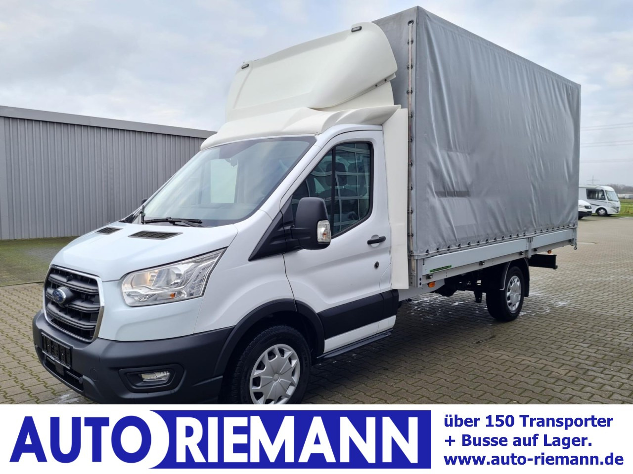Ford Transit 350 Pritsche TDci Schiebe Plane Trend RWD - 侧帘货车:图1 Ford Transit 350 Pritsche TDci Schiebe Plane Trend RWD - 侧帘货车:图1