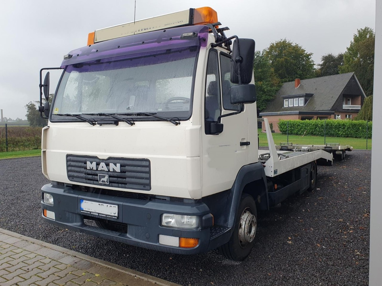 Man LE 8.180 Autotransporter evtl. mit Anhänger - 自动转运卡车:图2 Man LE 8.180 Autotransporter evtl. mit Anhänger - 自动转运卡车:图2