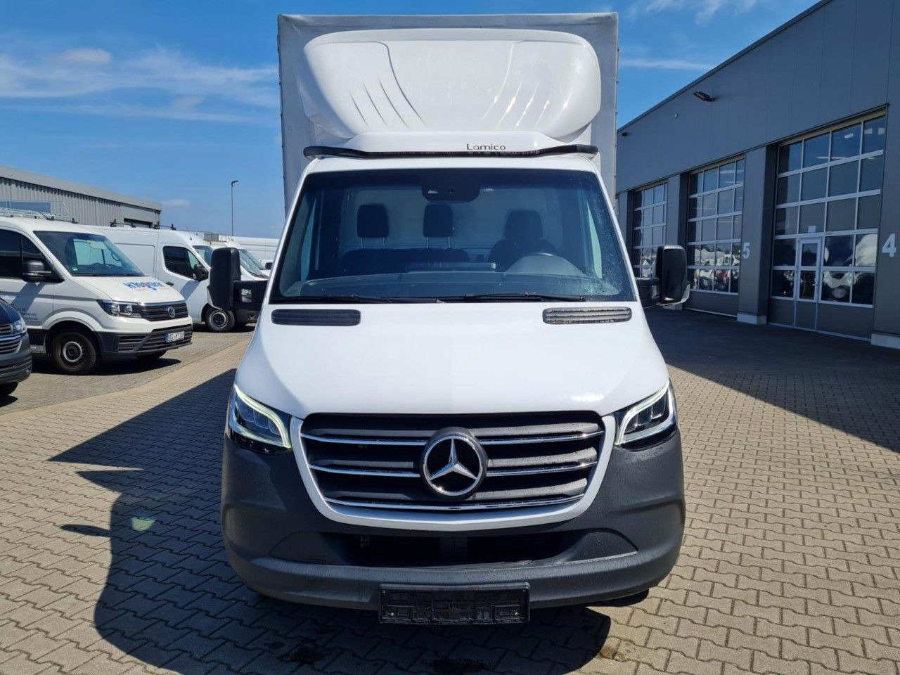Mercedes-Benz Sprinter 317 Pritsche Plane 10 Pal. RWD LED - 侧帘货车:图2 Mercedes-Benz Sprinter 317 Pritsche Plane 10 Pal. RWD LED - 侧帘货车:图2