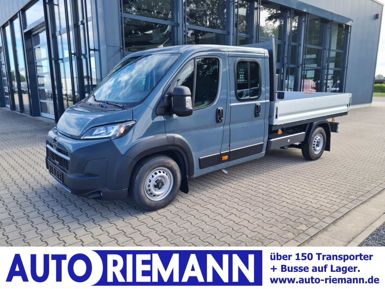 Opel Movano 3,5t Doka 2.2 HDI 140 L3 verstärkt AHK - 平板货车:图1 Opel Movano 3,5t Doka 2.2 HDI 140 L3 verstärkt AHK - 平板货车:图1