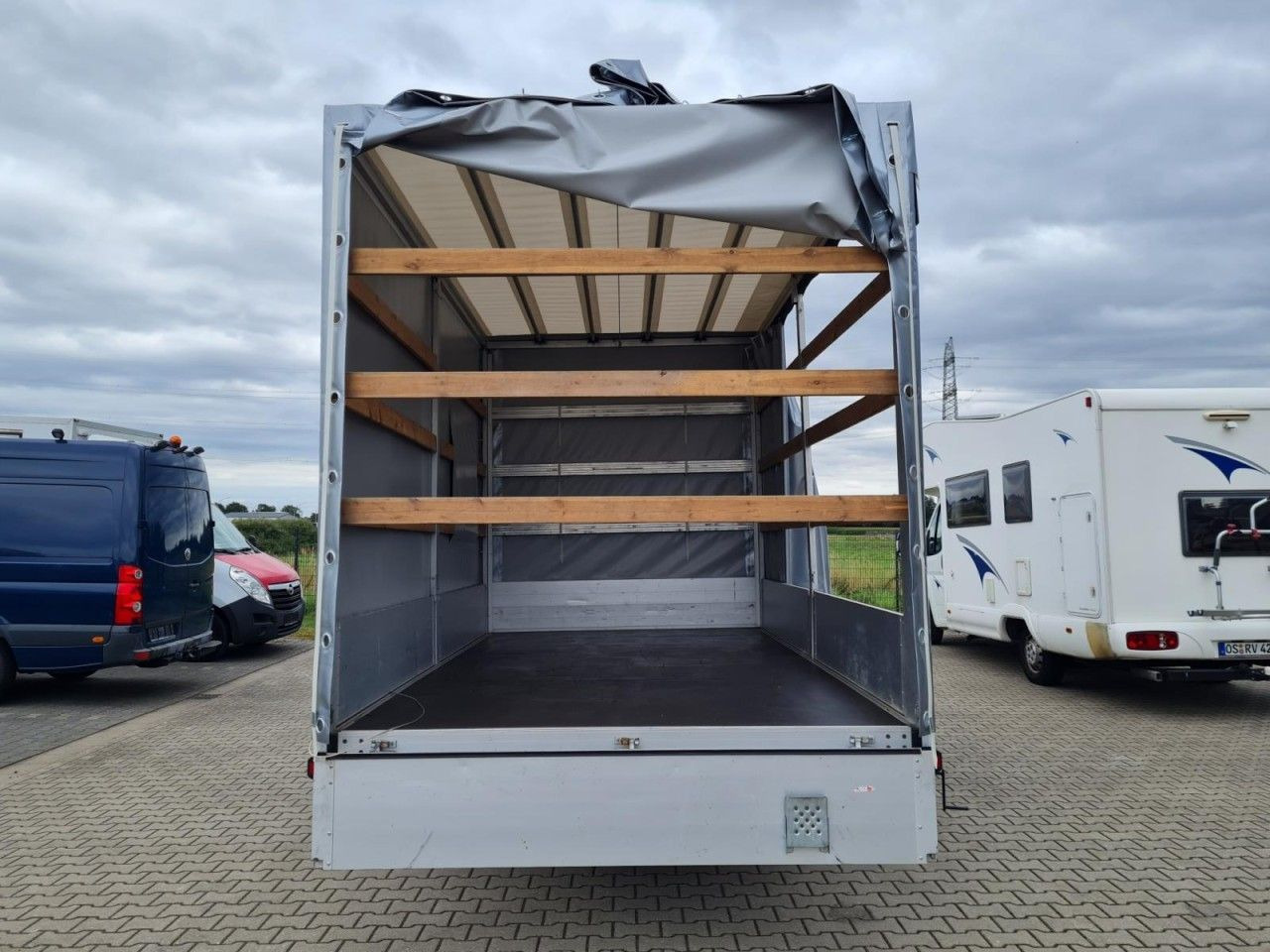 侧帘货车 Renault Master 3,5t Pritsche Plane Schlafkab. dCi 165 KL：图7