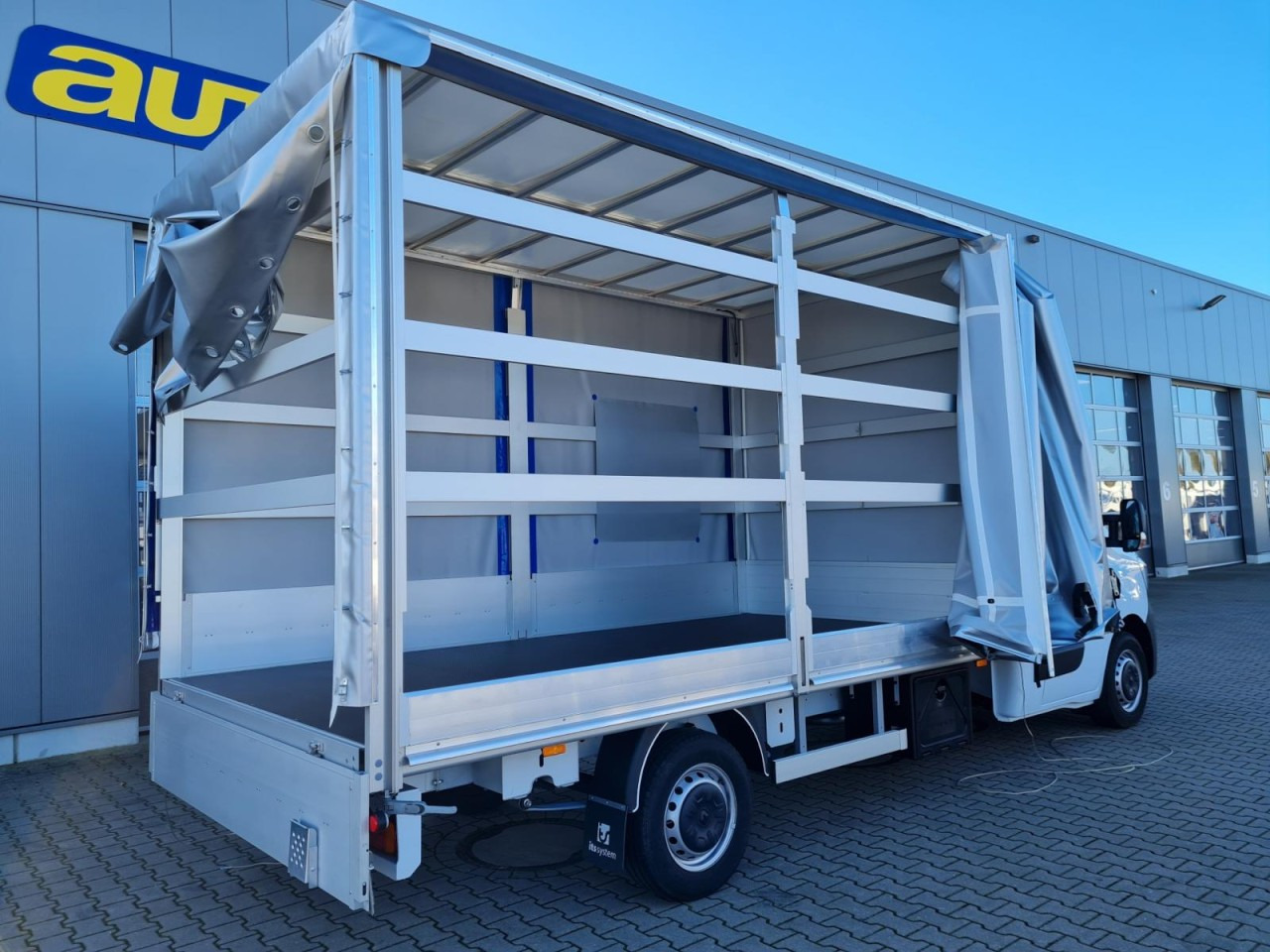 Renault Master 3,5t Pritsche Schiebe Plane ERGO KLIMA TEMPO - 侧帘货车:图4 Renault Master 3,5t Pritsche Schiebe Plane ERGO KLIMA TEMPO - 侧帘货车:图4