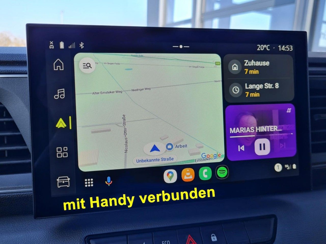 厢式货车 Renault Master 35 New Möbel Koffer LBW KAMERA LUFTFEDERU：图12
