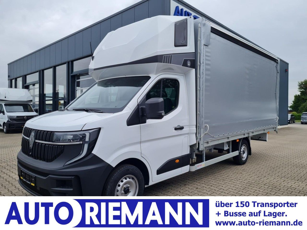 Renault Master 35 Pritsche Schiebe Plane Schlafkab Luftf - 侧帘货车:图1 Renault Master 35 Pritsche Schiebe Plane Schlafkab Luftf - 侧帘货车:图1