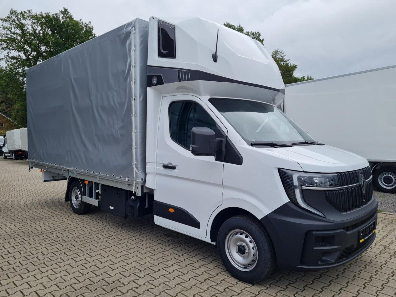 Renault Master 35 Pritsche Schiebe Plane Schlafkab Luftf - 侧帘货车:图3 Renault Master 35 Pritsche Schiebe Plane Schlafkab Luftf - 侧帘货车:图3