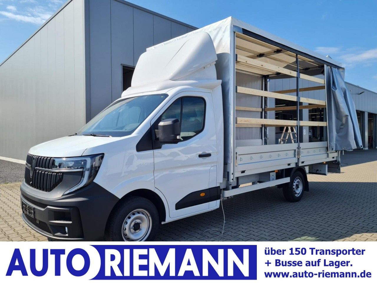 Renault Master 35 Pritsche Schiebe Plane dCi 170 - 侧帘货车:图1 Renault Master 35 Pritsche Schiebe Plane dCi 170 - 侧帘货车:图1