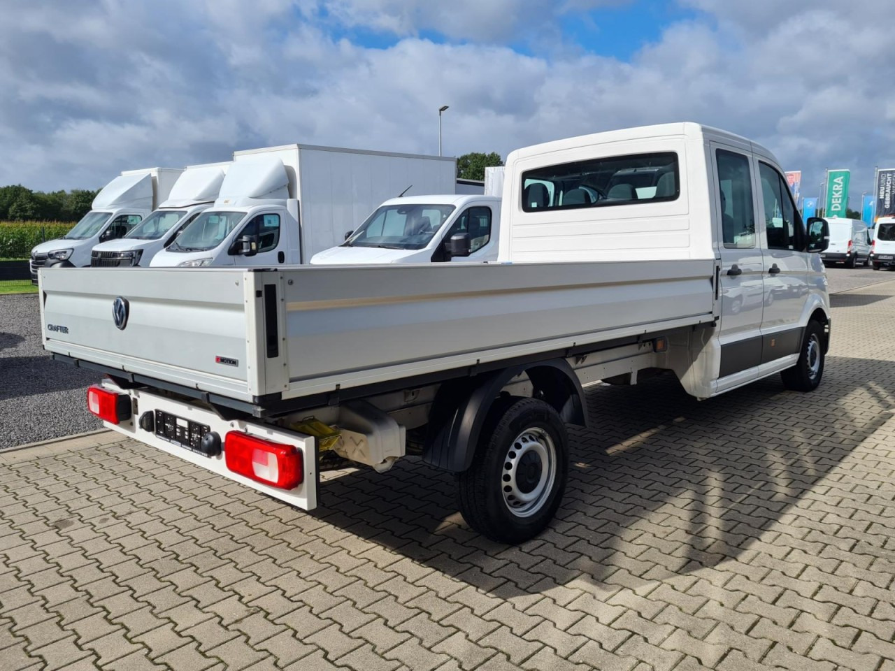 Volkswagen Crafter 35 Doka TDI Pritsche L4 4Motion - 平板货车, 康比货车:图4 Volkswagen Crafter 35 Doka TDI Pritsche L4 4Motion - 平板货车, 康比货车:图4