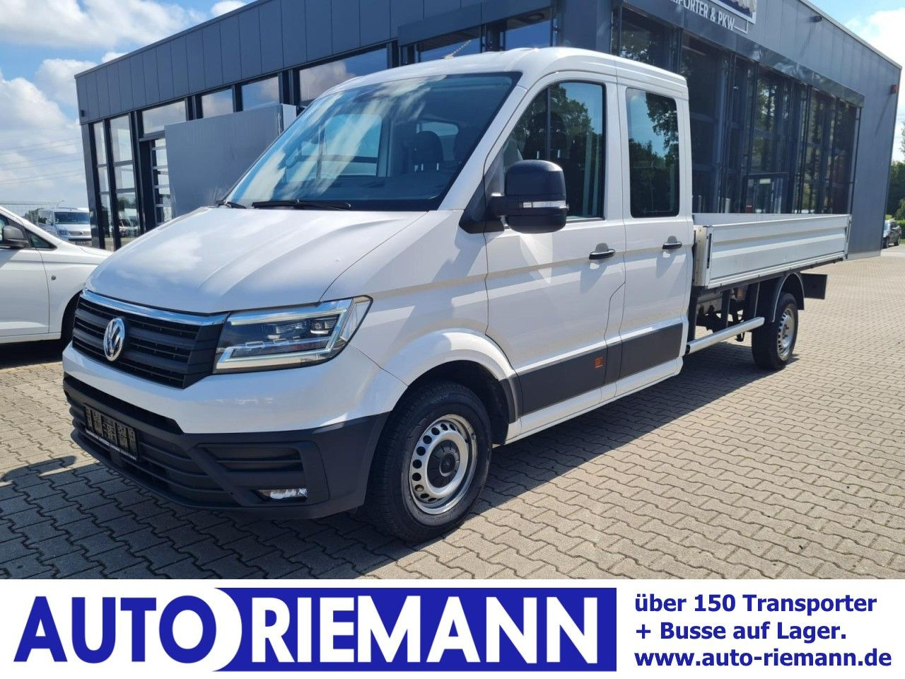 Volkswagen Crafter 35 Doka TDI lang LED KLIMA - 平板货车, 康比货车:图1 Volkswagen Crafter 35 Doka TDI lang LED KLIMA - 平板货车, 康比货车:图1
