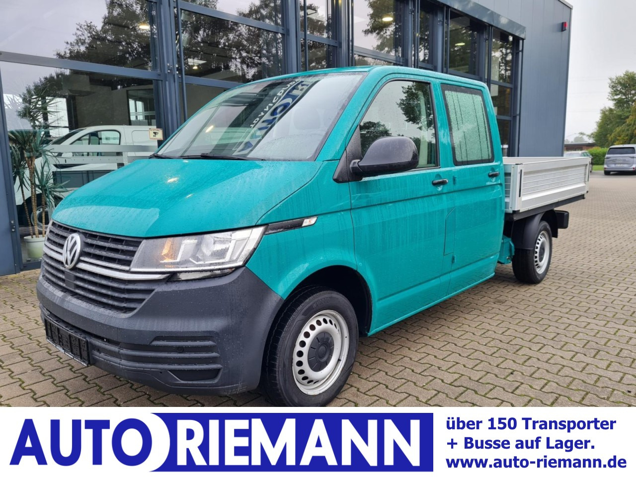 Volkswagen T6.1 Pritsche LR Doka 6-Sitze AHK KUNSTLEDER - 平板货车:图1 Volkswagen T6.1 Pritsche LR Doka 6-Sitze AHK KUNSTLEDER - 平板货车:图1