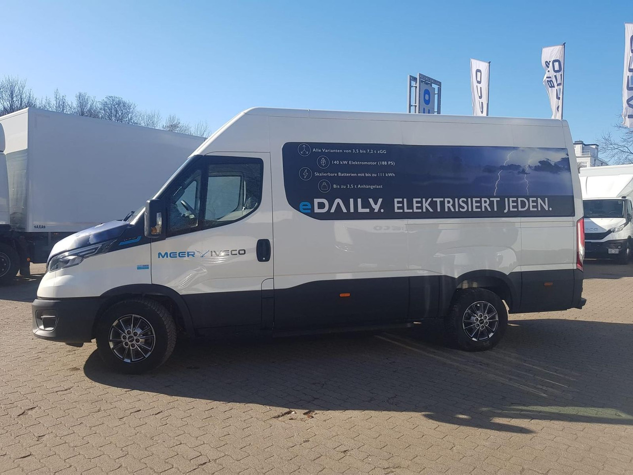 Iveco Daily 38S14E V Rückfahrkamera, AHK mit 3,5t, ... - 无侧窗厢式货车, 电动小型货车:图3 Iveco Daily 38S14E V Rückfahrkamera, AHK mit 3,5t, ... - 无侧窗厢式货车, 电动小型货车:图3