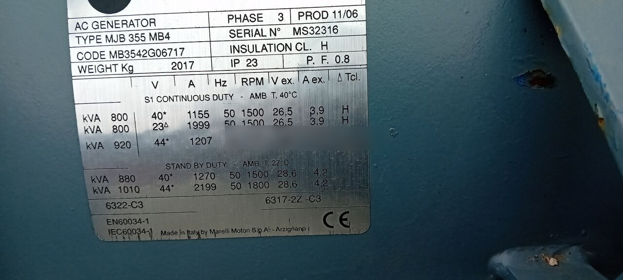新的 发电机组 Cummins Agregat Prądotwórczy generator 1000 kw 1200 kw 1500 1650 Kva Fab：图17