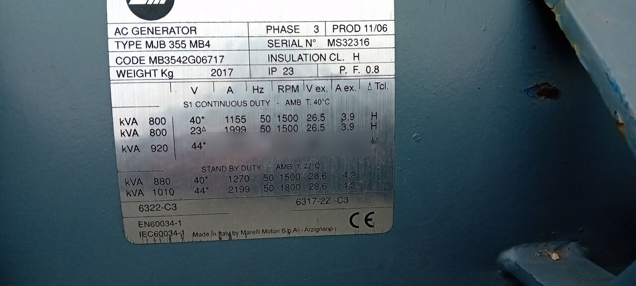 新的 发电机组 Cummins Agregat Prądotwórczy generator 1000 kw 1200 kw 1500 1650 Kva Fab：图14