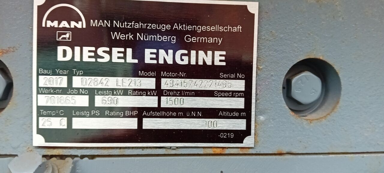 新的 发电机组 Cummins Agregat Prądotwórczy generator 1000 kw 1200 kw 1500 1650 Kva Fab：图19