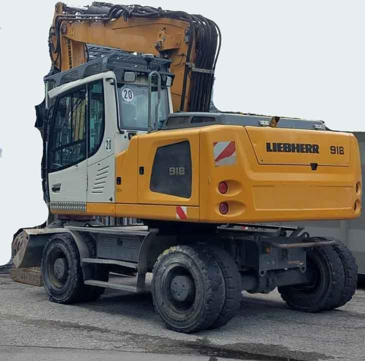 Liebherr A918 Litr. – mobile excavator / Mobilbagger - 挖掘机:图1 Liebherr A918 Litr. – mobile excavator / Mobilbagger - 挖掘机:图1