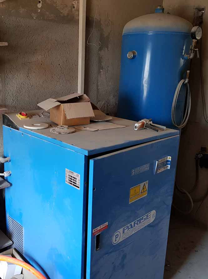 Parise SV60/120st – Piston compressor / Kolben-Kompressor - 空气压缩机:图1 Parise SV60/120st – Piston compressor / Kolben-Kompressor - 空气压缩机:图1