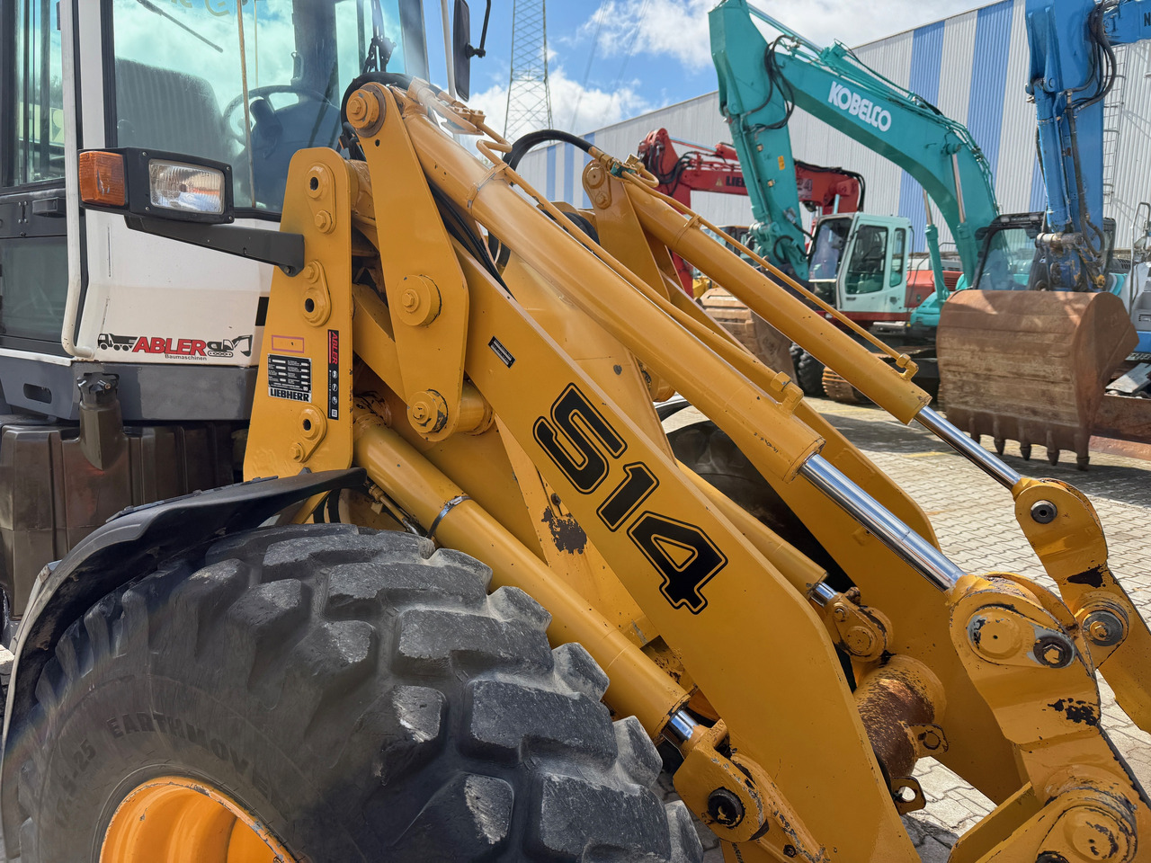 轮式装载机 Liebherr L514 Stereo Radlader Gabel+Schaufel+SW:图9 轮式装载机 Liebherr L514 Stereo Radlader Gabel+Schaufel+SW:图9