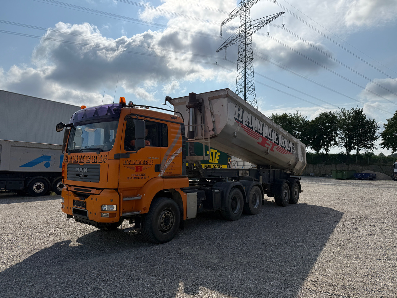 MAN TGA 26.480 6x4 SZM mit Kippauflieger - 翻斗车:图2 MAN TGA 26.480 6x4 SZM mit Kippauflieger - 翻斗车:图2