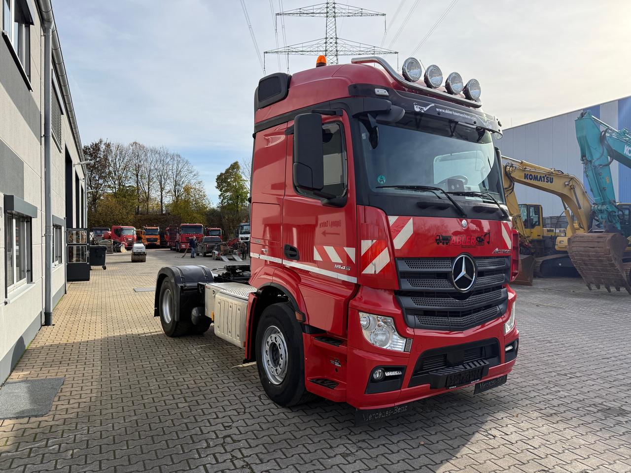 Mercedes-Benz 1845 Actros SZM Klima Retarder Nebenantrieb - 牵引车:图3 Mercedes-Benz 1845 Actros SZM Klima Retarder Nebenantrieb - 牵引车:图3