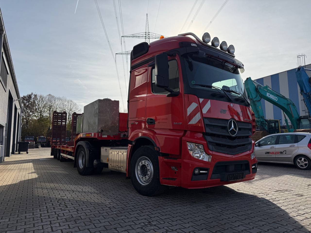 Mercedes-Benz 1845 Actros mit Goldhofer Tieflader - 牵引车, 低装载半拖车:图3 Mercedes-Benz 1845 Actros mit Goldhofer Tieflader - 牵引车, 低装载半拖车:图3
