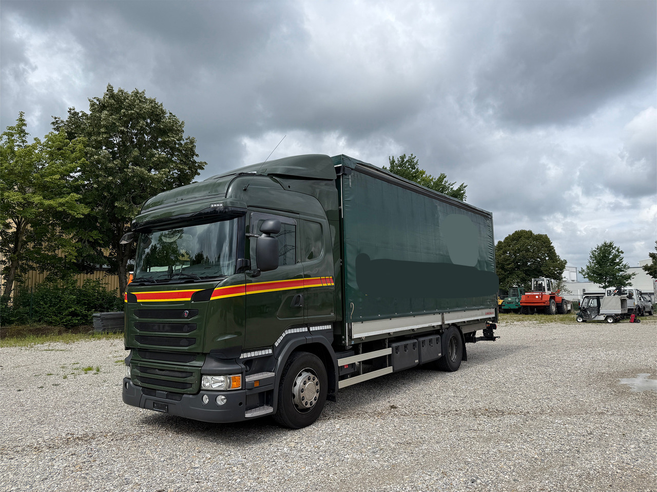 Scania R450 Gardine+Bordwand+Edscha AHK LBW - 侧帘卡车:图2 Scania R450 Gardine+Bordwand+Edscha AHK LBW - 侧帘卡车:图2