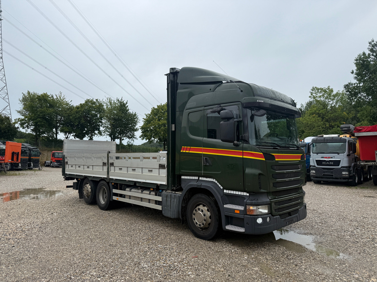 Scania R480 Pritsche mit Ladebordwand AHK - 栏板式/ 平板卡车, 起重车:图3 Scania R480 Pritsche mit Ladebordwand AHK - 栏板式/ 平板卡车, 起重车:图3