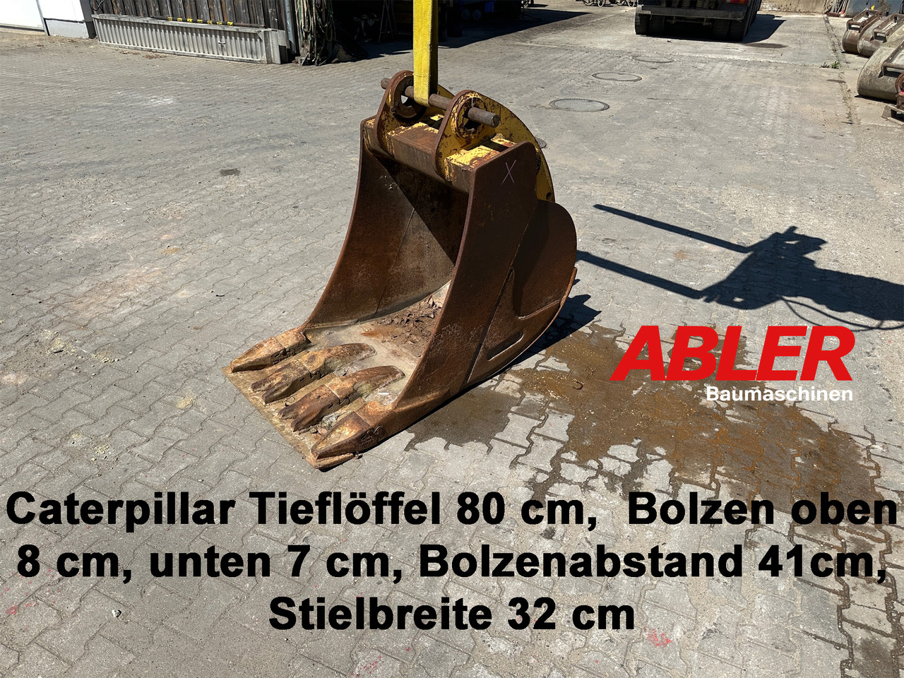 Tieflöffel 80 cm CAT - 挖掘机铲斗 适用于 建筑机械:图1 Tieflöffel 80 cm CAT - 挖掘机铲斗 适用于 建筑机械:图1