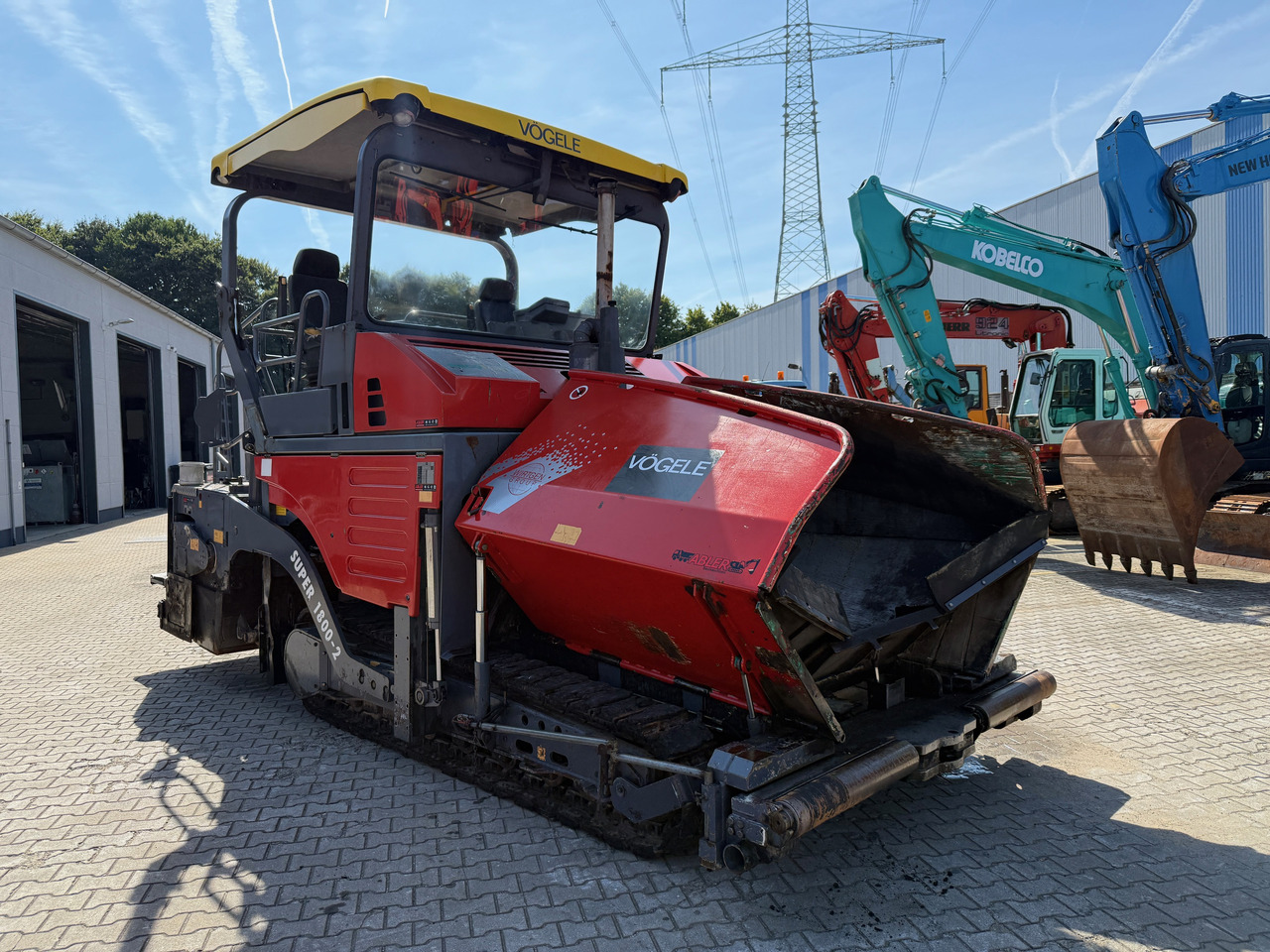 Vögele Super 1800-2 Asphaltfertiger mit Nivellierung 650cm - 沥青铺路机:图5 Vögele Super 1800-2 Asphaltfertiger mit Nivellierung 650cm - 沥青铺路机:图5