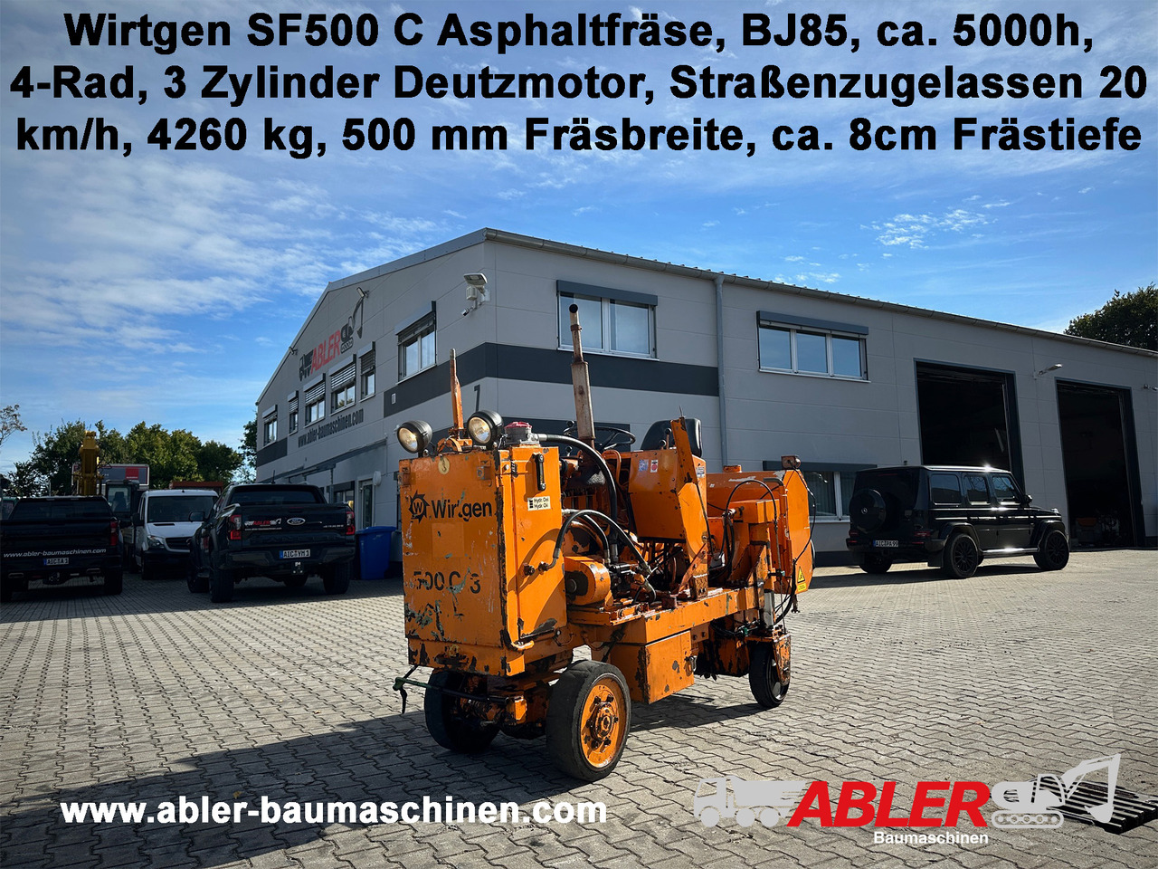 Wirtgen SF500C Asphaltfräse - 冷铣刨机:图1 Wirtgen SF500C Asphaltfräse - 冷铣刨机:图1