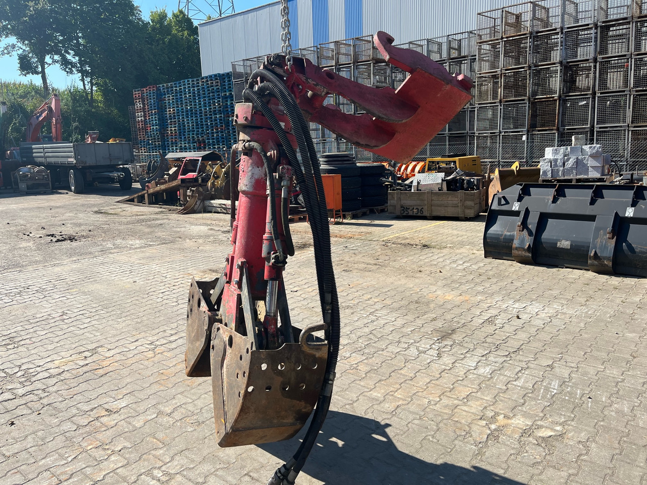 Zweischalengreifer 36 cm CW40 - 蛤壳式铲斗:图3 Zweischalengreifer 36 cm CW40 - 蛤壳式铲斗:图3