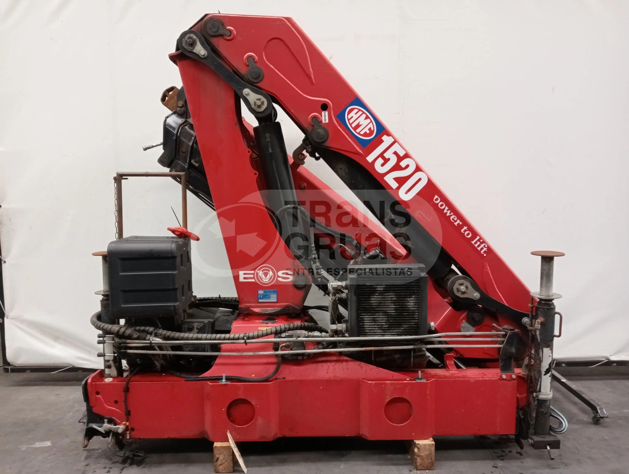 Grúa hidráulica HMF 1520 K4 - 装载起重机:图4 Grúa hidráulica HMF 1520 K4 - 装载起重机:图4