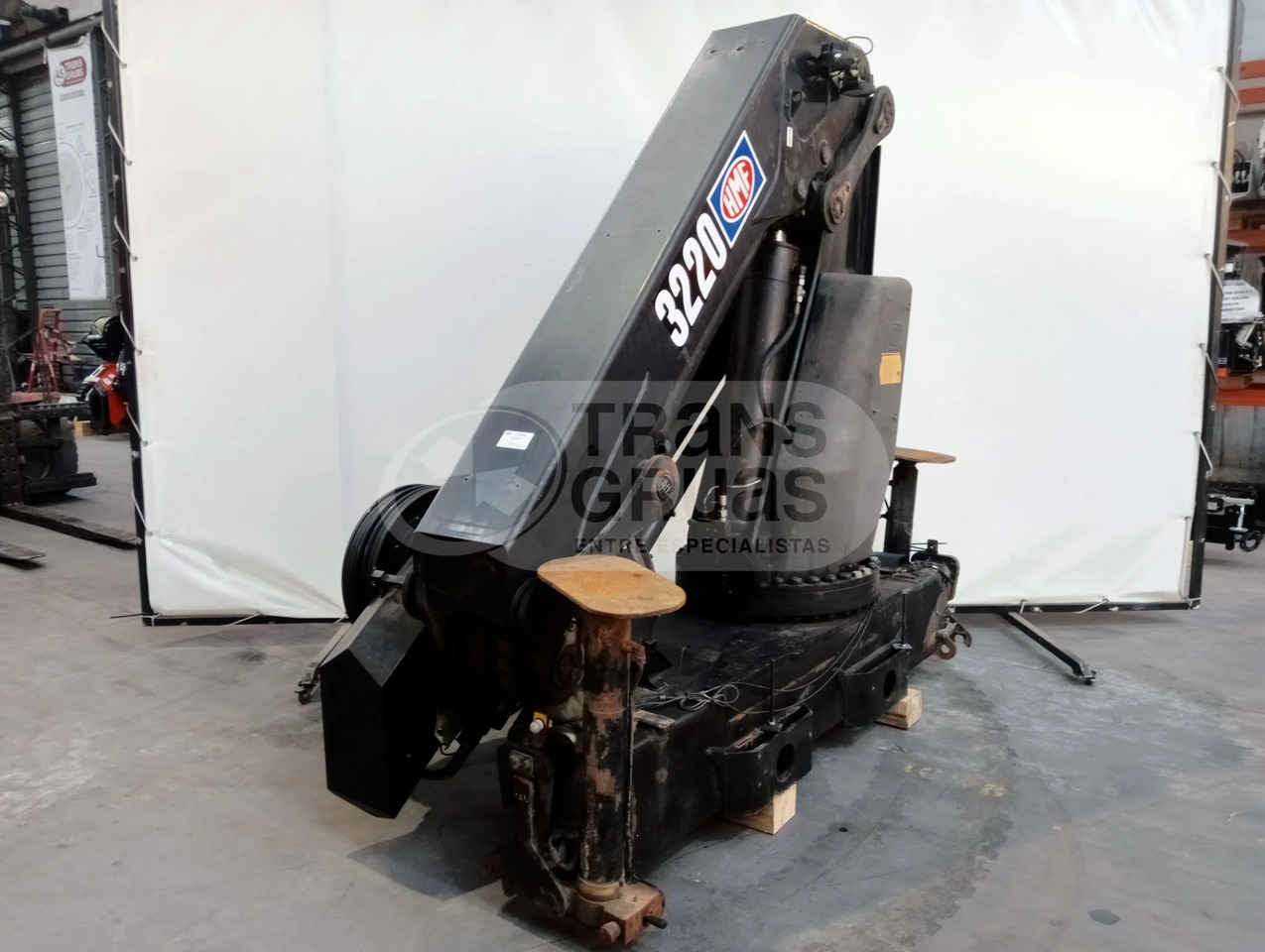 Grúa hidráulica HMF 3220 K5 - 装载起重机:图3 Grúa hidráulica HMF 3220 K5 - 装载起重机:图3