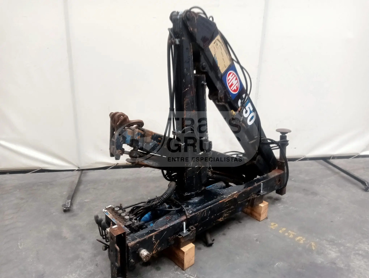 Grúa hidráulica HMF 352 K2 - 装载起重机:图1 Grúa hidráulica HMF 352 K2 - 装载起重机:图1