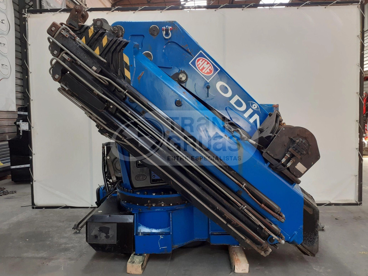 Grúa hidráulica HMF ODIN K8 - 装载起重机:图2 Grúa hidráulica HMF ODIN K8 - 装载起重机:图2