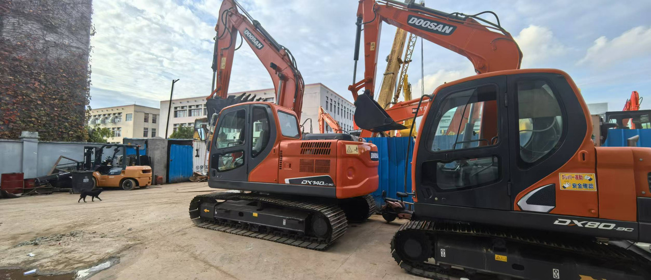 DOOSAN DX140 - 挖掘机:图4 DOOSAN DX140 - 挖掘机:图4