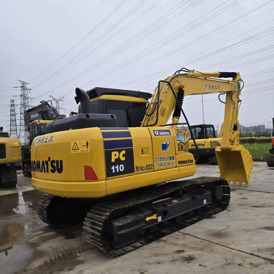 KOMATSU PC110 - 挖掘机:图1 KOMATSU PC110 - 挖掘机:图1