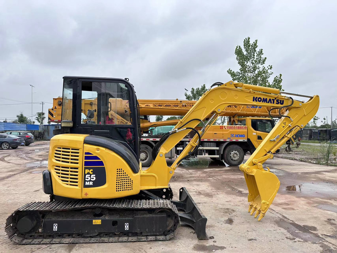 KOMATSU PC55MR - 小型挖掘机:图2 KOMATSU PC55MR - 小型挖掘机:图2