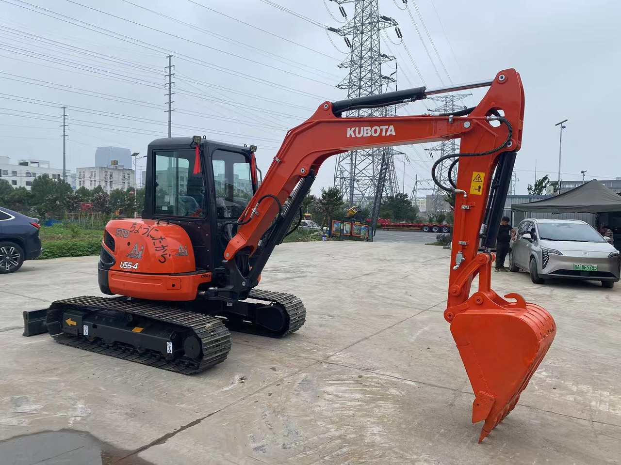 KUBOTA U55 - 小型挖掘机:图4 KUBOTA U55 - 小型挖掘机:图4