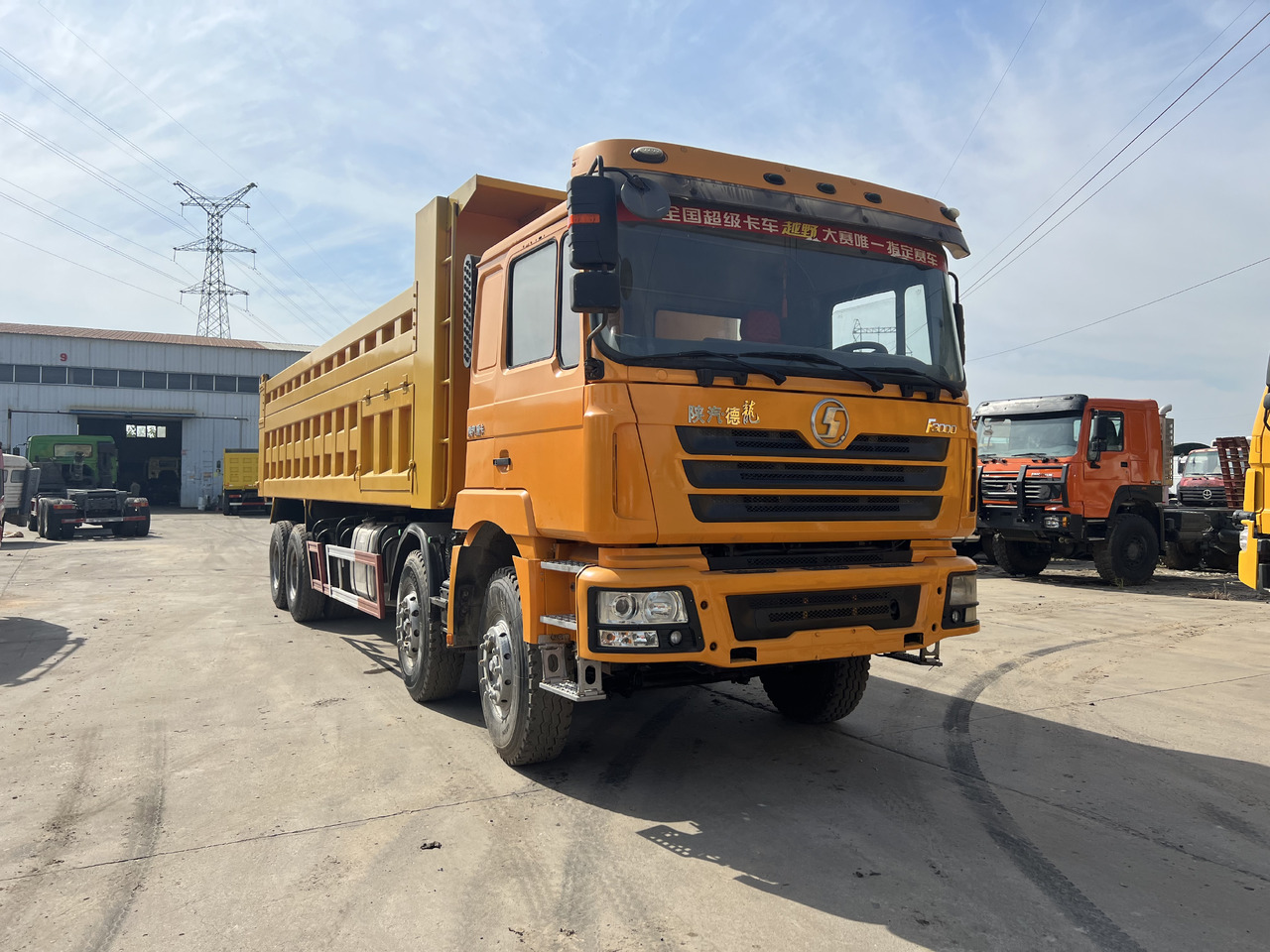 SHACMAN 8*4 dump truck - 翻斗车:图2 SHACMAN 8*4 dump truck - 翻斗车:图2