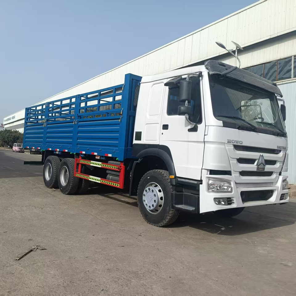 栏板式/ 平板卡车 Sinotruk HOWO 371 6*4 Fence truck：图9