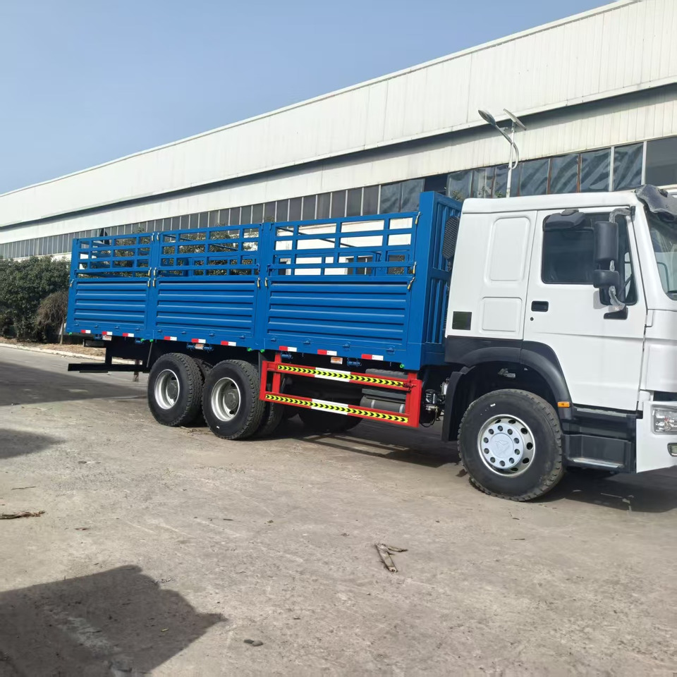 栏板式/ 平板卡车 Sinotruk HOWO 371 6*4 Fence truck：图8