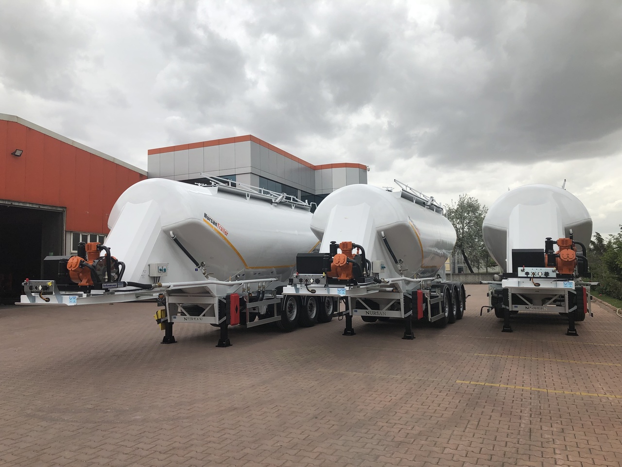 新的 筒仓拖车 用于运输 水泥 NURSAN Steel W Type Silo:图7 新的 筒仓拖车 用于运输 水泥 NURSAN Steel W Type Silo:图7