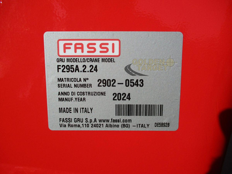 新的 起重机 FASSI:图7 新的 起重机 FASSI:图7