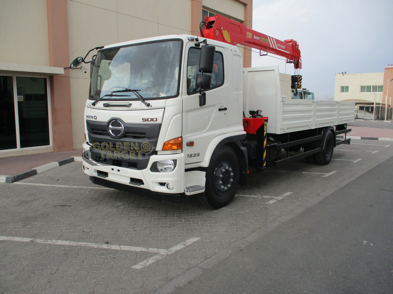 HINO 500 1625 4x2 with SANY PALFINGER SPS16000 Crane - 起重车:图2 HINO 500 1625 4x2 with SANY PALFINGER SPS16000 Crane - 起重车:图2
