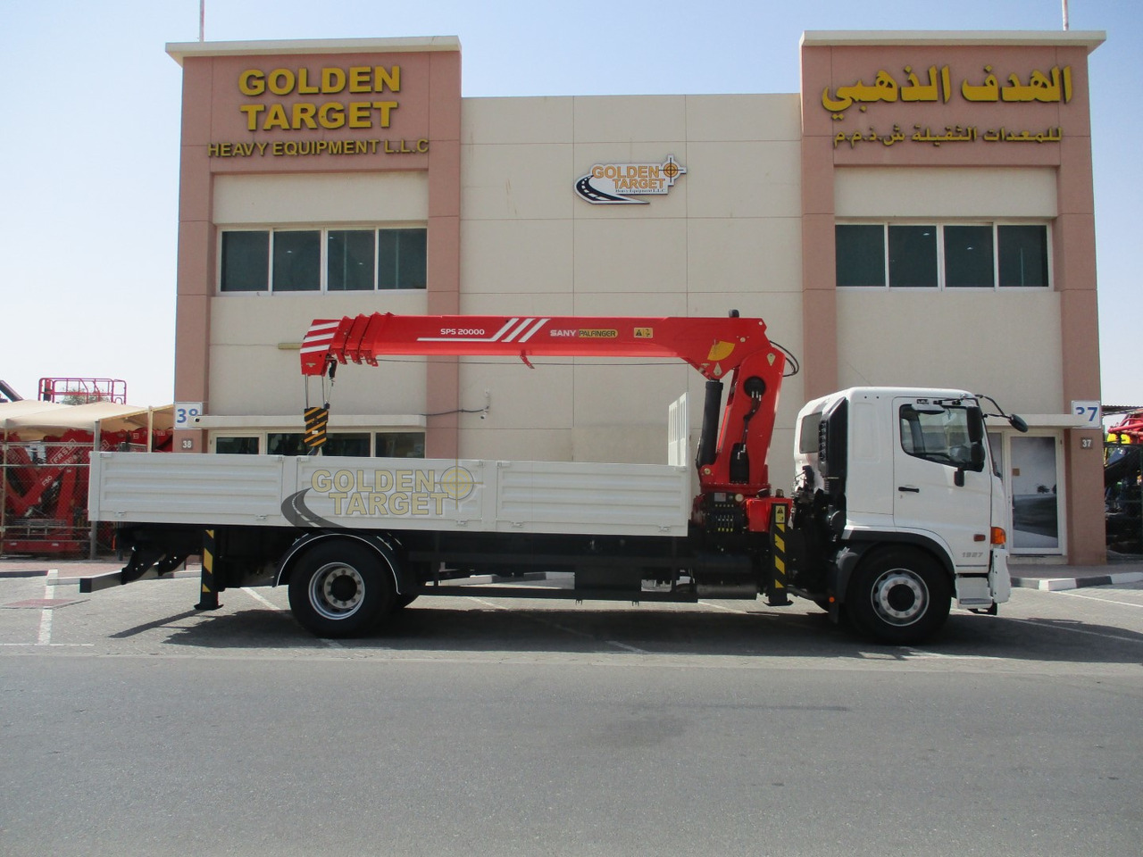 HINO 500 1927 4x2 SANY PALFINGER SPS20000 Crane - 起重车:图5 HINO 500 1927 4x2 SANY PALFINGER SPS20000 Crane - 起重车:图5