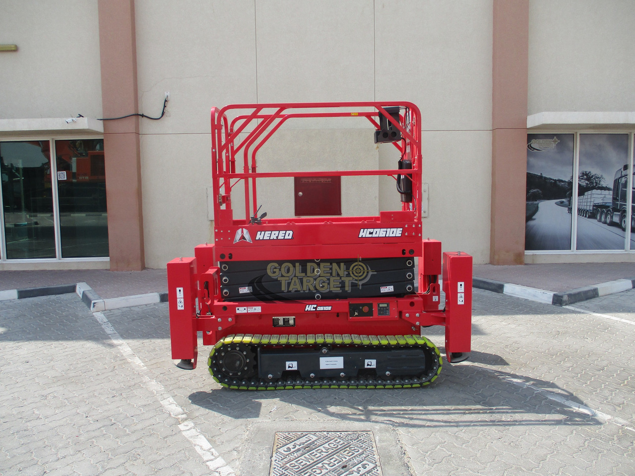 Hered HC0610E Electric Crawler Scissor Lift - 剪式升降机:图5 Hered HC0610E Electric Crawler Scissor Lift - 剪式升降机:图5