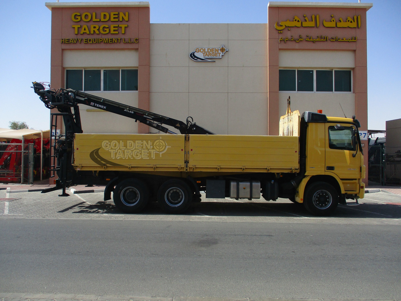 MERCEDES-BENZ ACTROS 2644 6×4 with ATLAS 165.2 Block Crane - 起重车:图5 MERCEDES-BENZ ACTROS 2644 6×4 with ATLAS 165.2 Block Crane - 起重车:图5