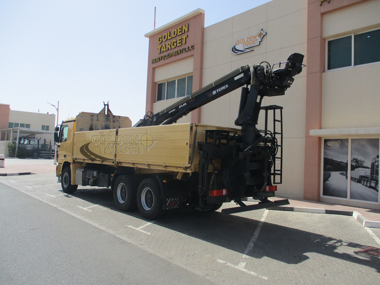 MERCEDES-BENZ ACTROS 2644 6×4 with ATLAS 165.2 Block Crane - 起重车:图4 MERCEDES-BENZ ACTROS 2644 6×4 with ATLAS 165.2 Block Crane - 起重车:图4