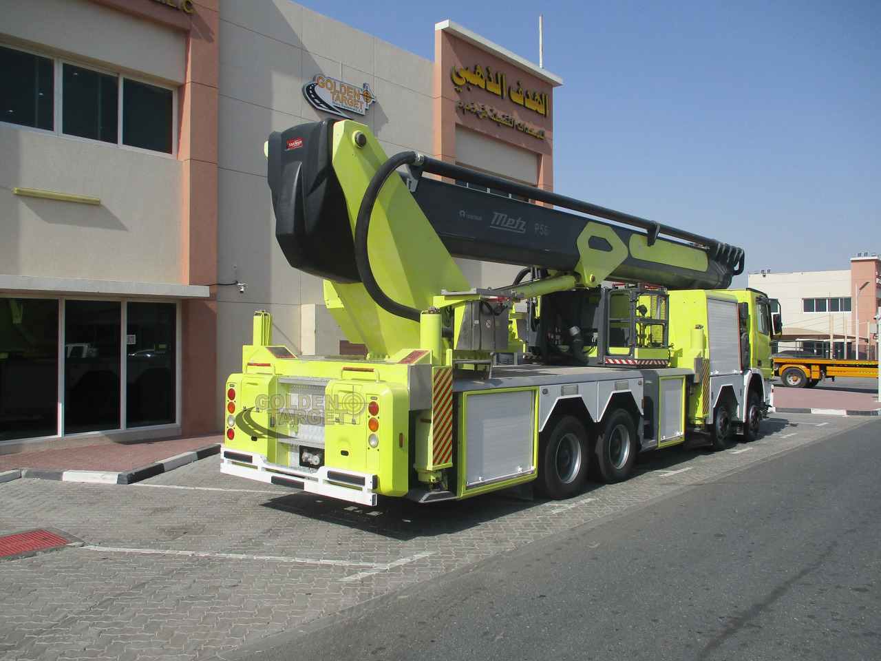 Mercedes ACTROS 4140 8x4 METZ P56 Fire Truck - 消防车:图3 Mercedes ACTROS 4140 8x4 METZ P56 Fire Truck - 消防车:图3
